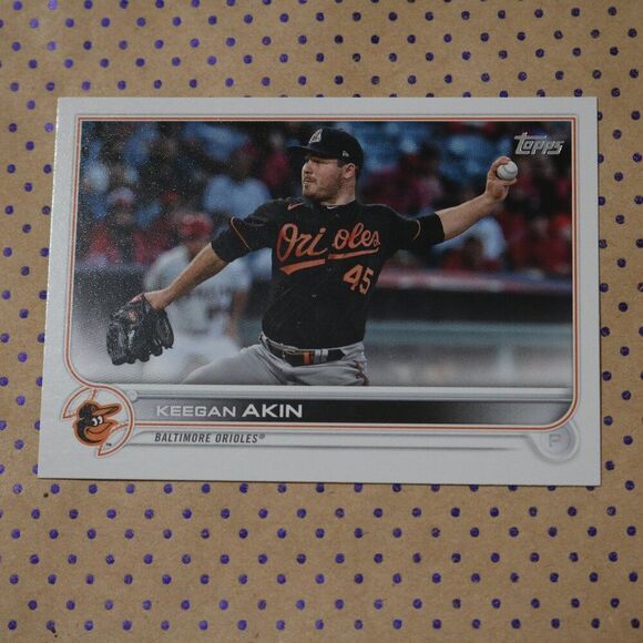 Keegan Akin #328 Baseball Card - Picture 1 of 2